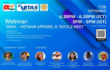 Ambassador's Keynote Remarks at Webinar on India-Vietnam Textile and Apparel Meet